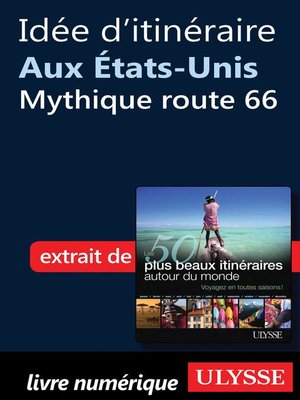 cover image of Idée d'itinéraire aux États-Unis--Mythique route 66
